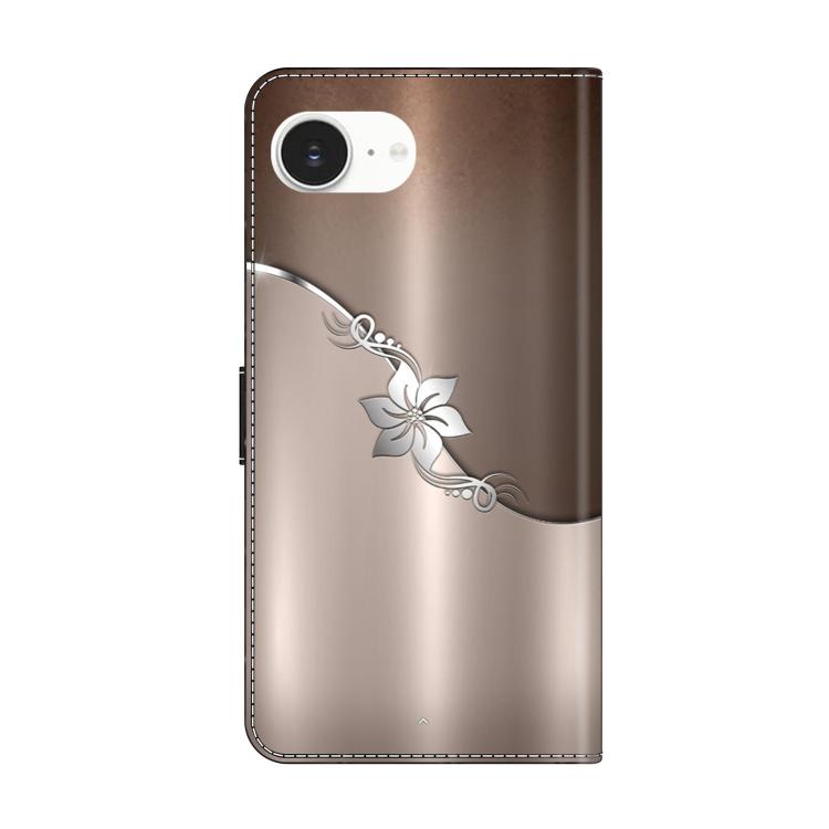 For iPhone 16e / 17e Crystal-Like Painted Vegan Leather Phone Case