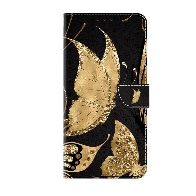 For iPhone 16e / 17e Crystal-Like Painted Vegan Leather Phone Case