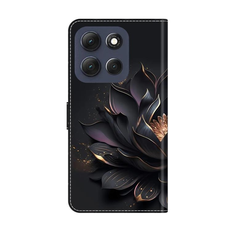For Motorola Moto G56 5G / G86 5G Crystal-Like Painted Vegan Leather Phone Case