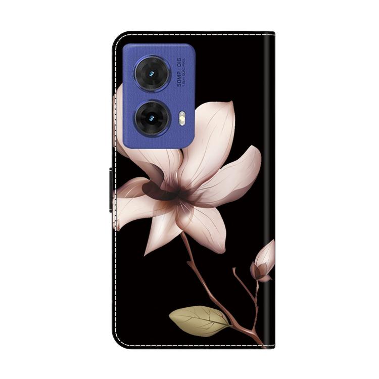 For Motorola Moto G85 / G86 5G Crystal-Like Painted Vegan Leather Phone Case