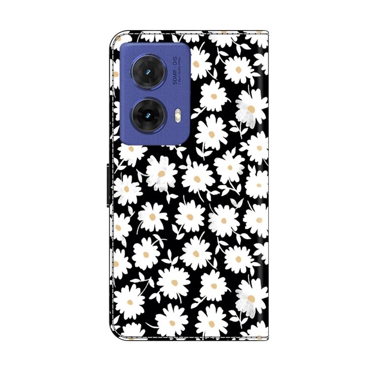For Motorola Moto G85 / G86 5G Crystal-Like Painted Vegan Leather Phone Case