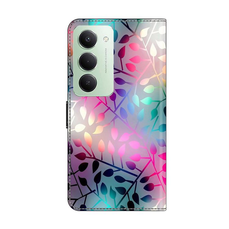 For Redmi 15 5G Global / 4G SEA 169.5mm Crystal-Like Painted Vegan Leather Phone Case