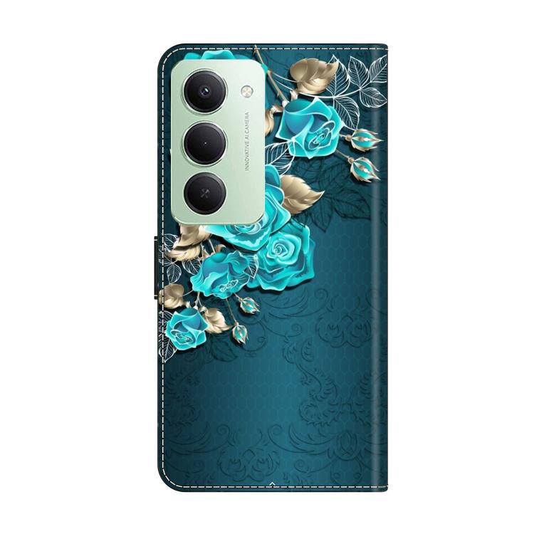 For Redmi 15 5G Global / 4G SEA 169.5mm Crystal-Like Painted Vegan Leather Phone Case