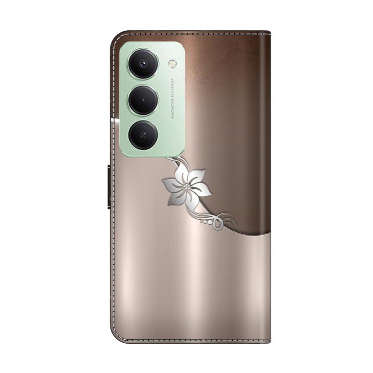 For Redmi 15 5G Global / 4G SEA 169.5mm Crystal-Like Painted Vegan Leather Phone Case
