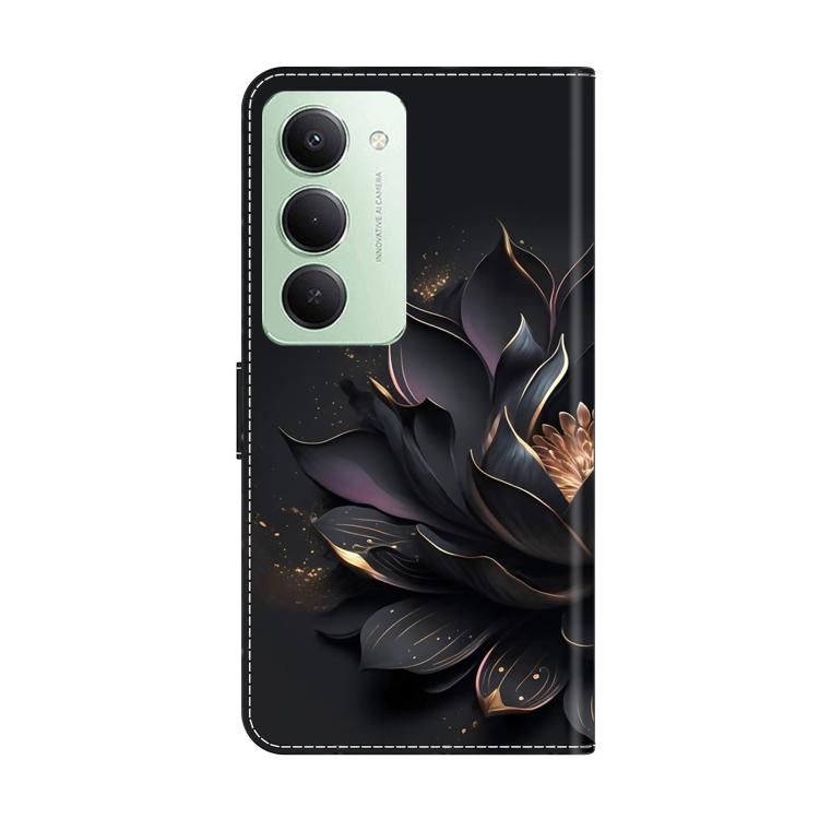 For Redmi 15 5G Global / 4G SEA 169.5mm Crystal-Like Painted Vegan Leather Phone Case