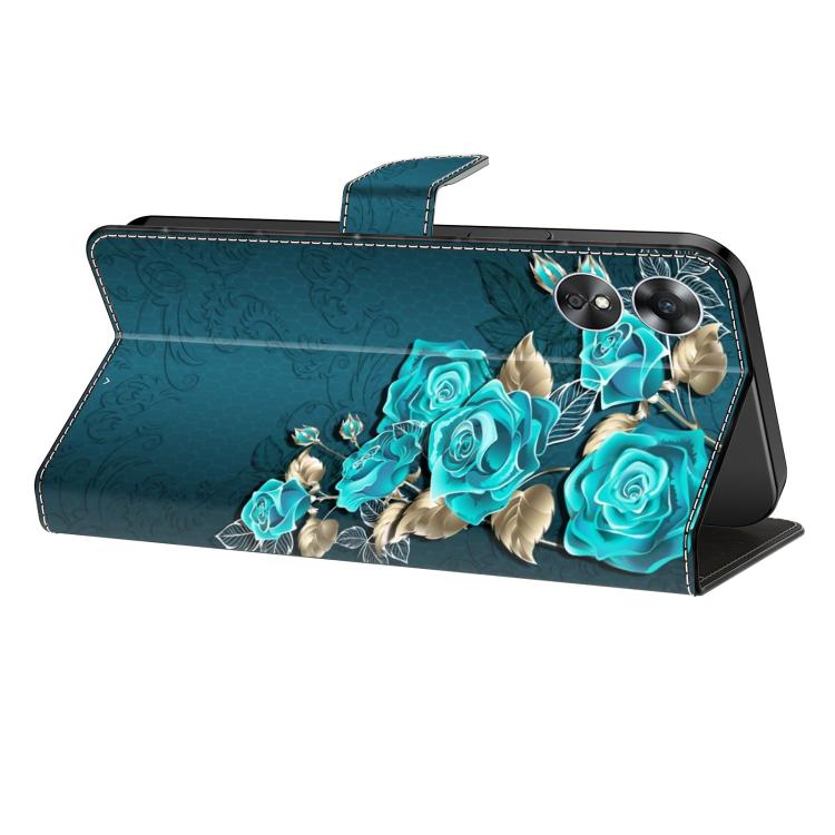 For Redmi K70E Crystal-Like Painted Vegan Leather Phone Case