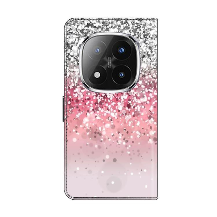 For Redmi Note 14 Pro+ 5G / Poco X7 Crystal-Like Painted Vegan Leather Phone Case