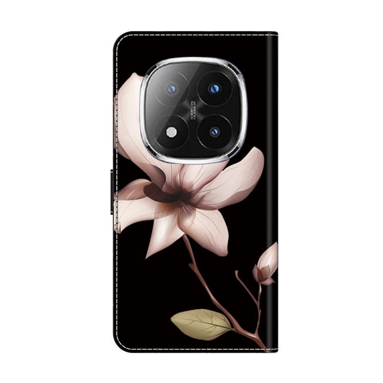 For Redmi Note 14 Pro+ 5G / Poco X7 Crystal-Like Painted Vegan Leather Phone Case