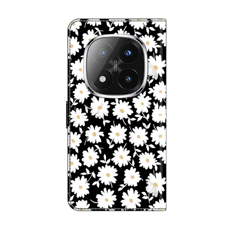 For Redmi Note 14 Pro+ 5G / Poco X7 Crystal-Like Painted Vegan Leather Phone Case