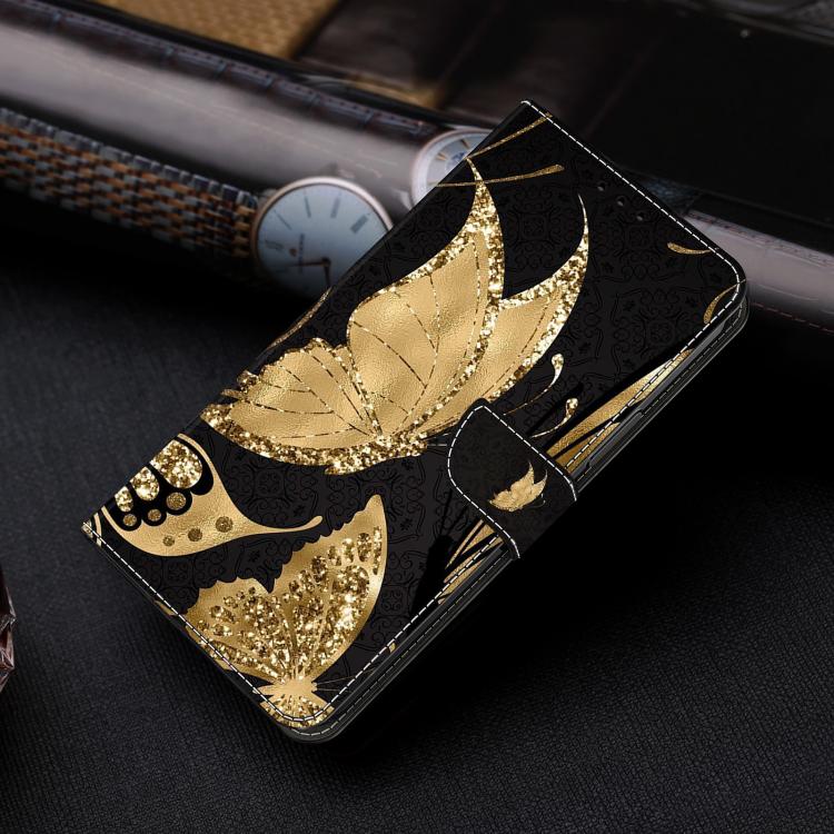 For Redmi Note 14 Pro+ 5G / Poco X7 Crystal-Like Painted Vegan Leather Phone Case