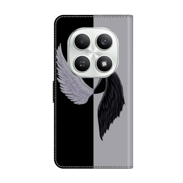 For Redmi Note 15 5G / 4G Global 164mm Crystal-Like Painted Vegan Leather Phone Case