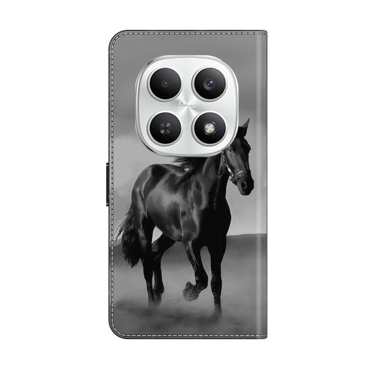 For Redmi Note 15 5G / 4G Global 164mm Crystal-Like Painted Vegan Leather Phone Case