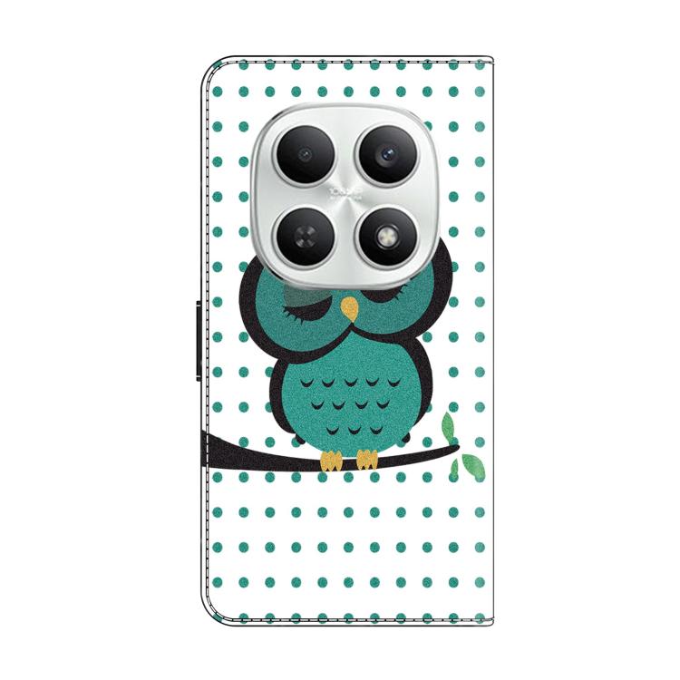 For Redmi Note 15 5G / 4G Global 164mm Crystal-Like Painted Vegan Leather Phone Case