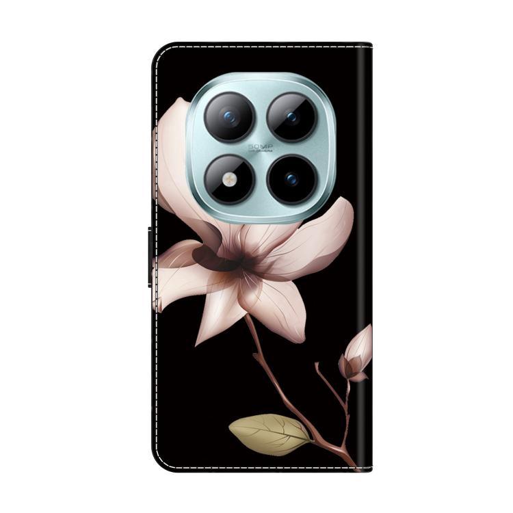 For Redmi Note 15 Pro 5G Global 163.6mm Crystal-Like Painted Vegan Leather Phone Case