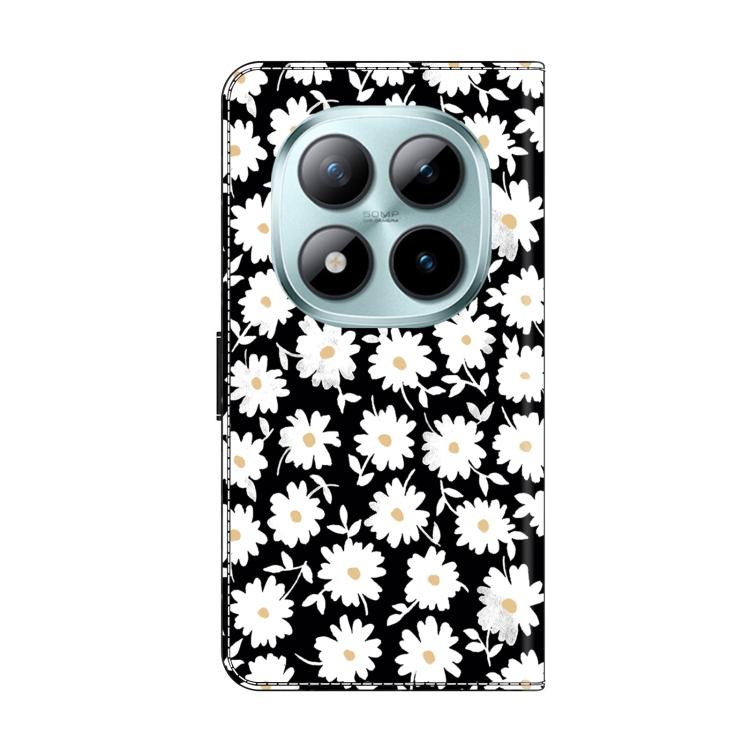 For Redmi Note 15 Pro 5G Global 163.6mm Crystal-Like Painted Vegan Leather Phone Case