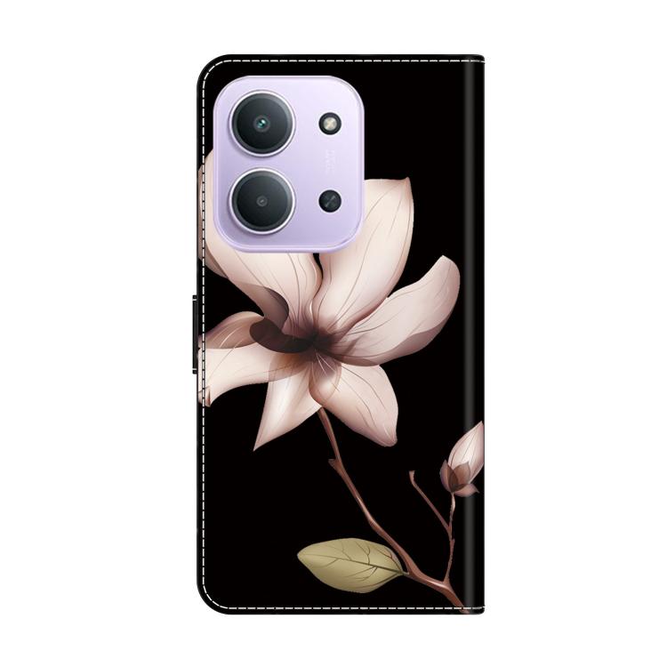 For Redmi 15C 5G / 4G EU 173mm Crystal-Like Painted Vegan Leather Phone Case