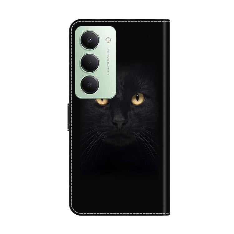 For Redmi 15 5G / 4G EU 171mm Crystal-Like Painted Vegan Leather Phone Case