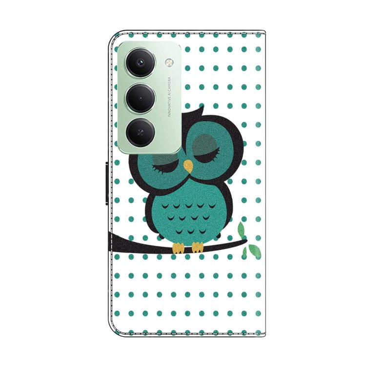 For Redmi 15 5G / 4G EU 171mm Crystal-Like Painted Vegan Leather Phone Case
