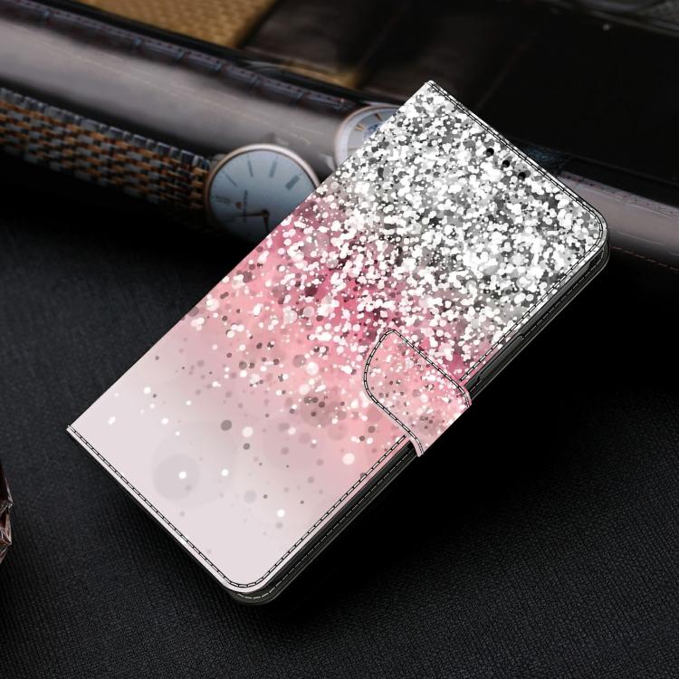 For Xiaomi 15 Crystal-Like Painted Vegan Leather Phone Case