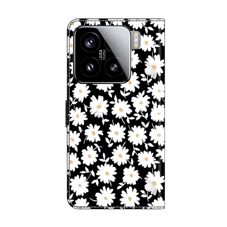 For Xiaomi 15 Crystal-Like Painted Vegan Leather Phone Case