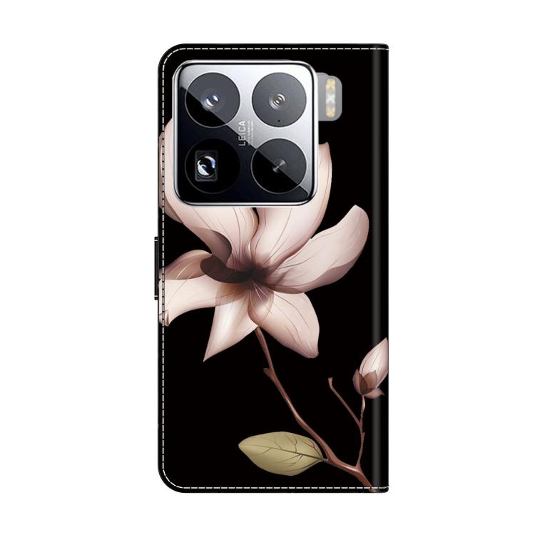 For Xiaomi 15 Pro Crystal-Like Painted Vegan Leather Phone Case