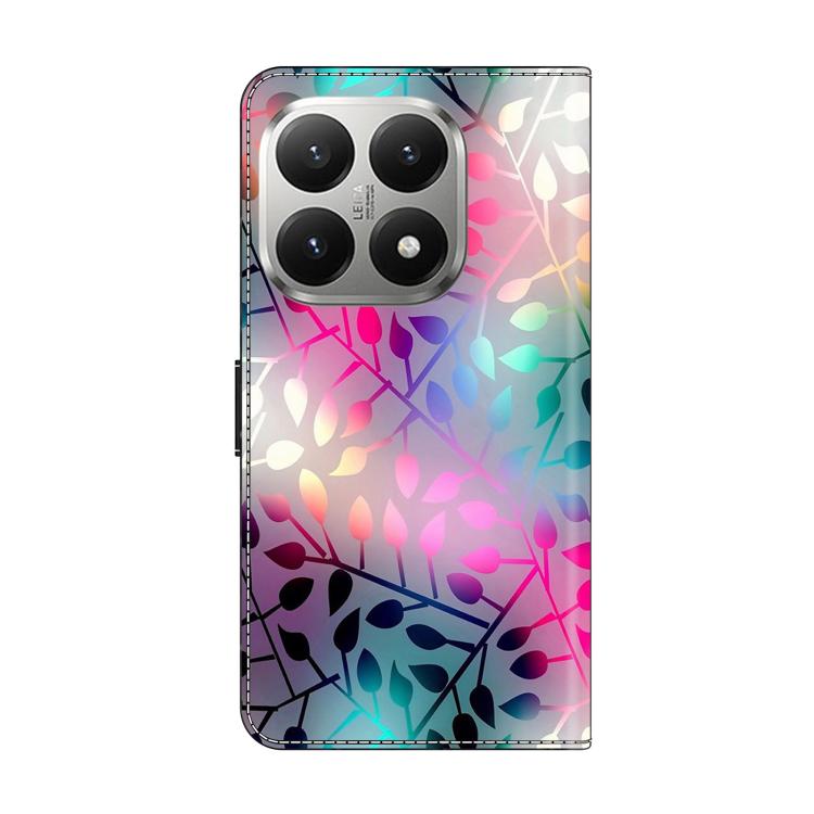 For Xiaomi 15T 5G Crystal-Like Painted Vegan Leather Phone Case