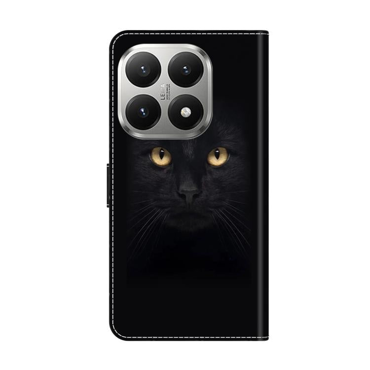 For Xiaomi 15T 5G Crystal-Like Painted Vegan Leather Phone Case