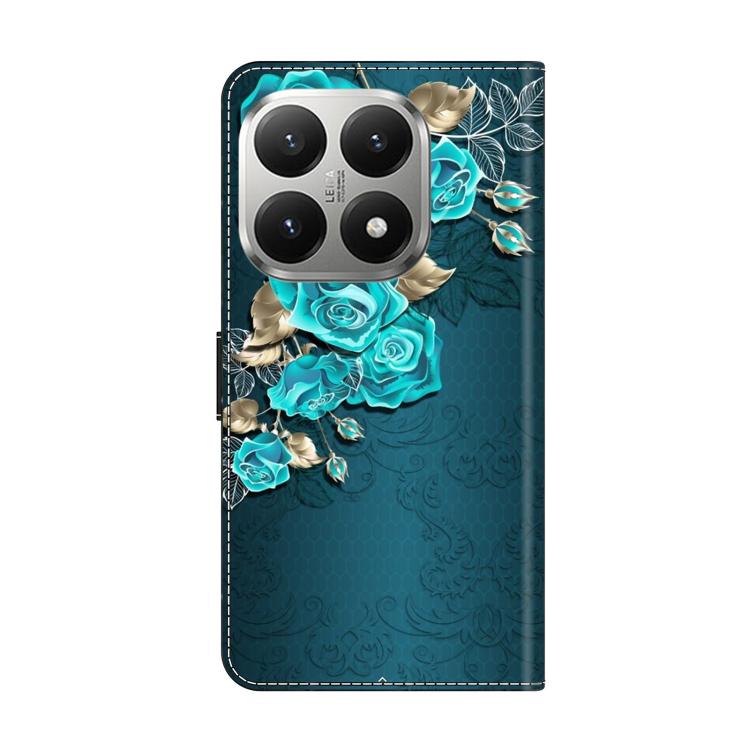 For Xiaomi 15T 5G Crystal-Like Painted Vegan Leather Phone Case