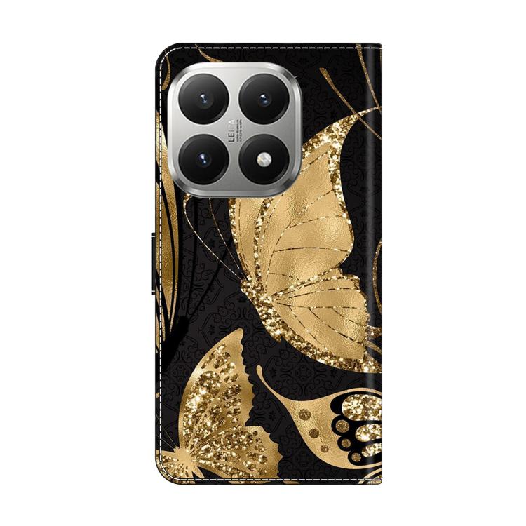 For Xiaomi 15T 5G Crystal-Like Painted Vegan Leather Phone Case