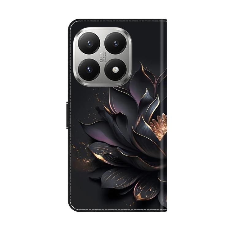 For Xiaomi 15T 5G Crystal-Like Painted Vegan Leather Phone Case