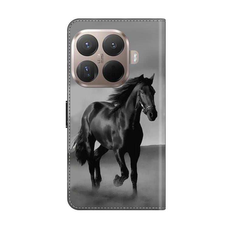For Xiaomi 15T Pro 5G Crystal-Like Painted Vegan Leather Phone Case