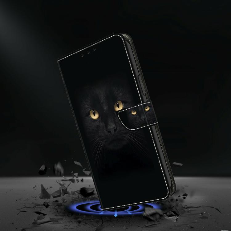For Xiaomi 17 Ultra Crystal-Like Painted Vegan Leather Phone Case