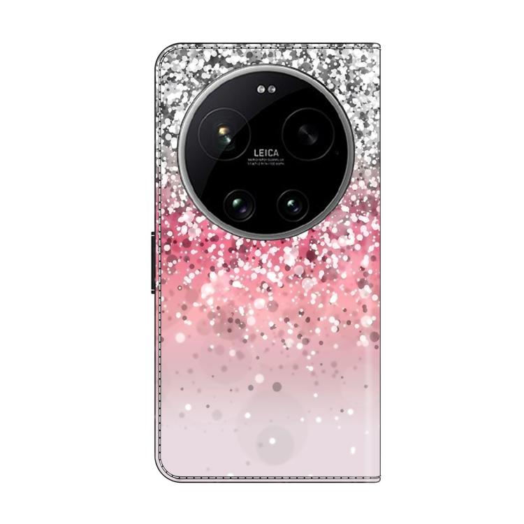 For Xiaomi 17 Ultra Crystal-Like Painted Vegan Leather Phone Case