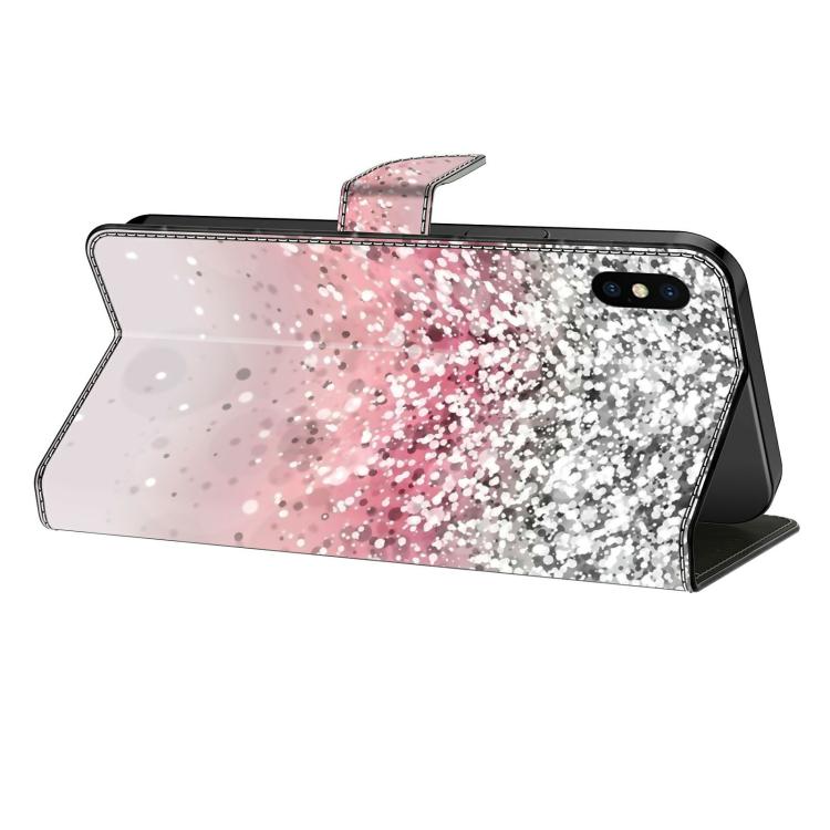 For Xiaomi 17 Ultra Crystal-Like Painted Vegan Leather Phone Case