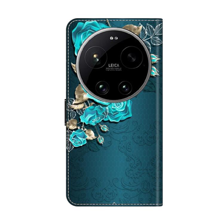 For Xiaomi 17 Ultra Crystal-Like Painted Vegan Leather Phone Case