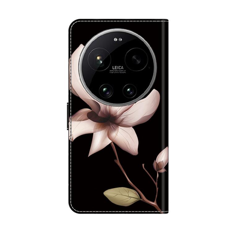 For Xiaomi 17 Ultra Crystal-Like Painted Vegan Leather Phone Case