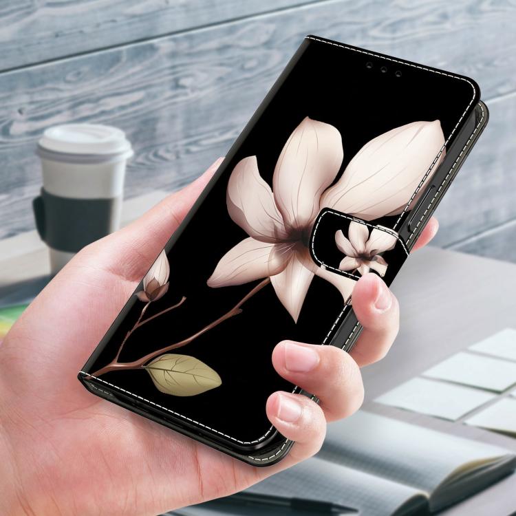 For Xiaomi 17 Ultra Crystal-Like Painted Vegan Leather Phone Case