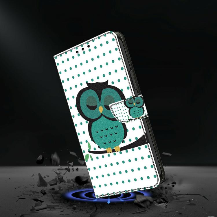 For Xiaomi 17 Ultra Crystal-Like Painted Vegan Leather Phone Case