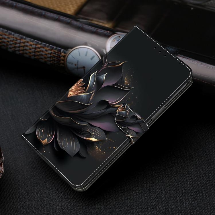 For Xiaomi 17 Ultra Crystal-Like Painted Vegan Leather Phone Case