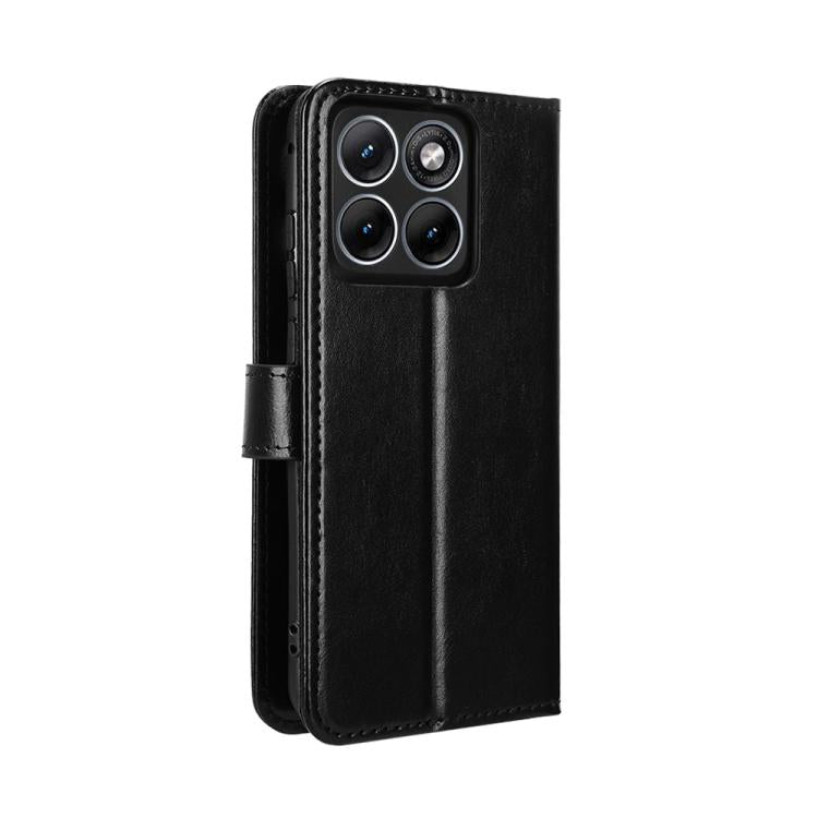 For Motorola Edge 70 Fusion 5G Retro Crazy Horse Texture Vegan Leather Phone Case