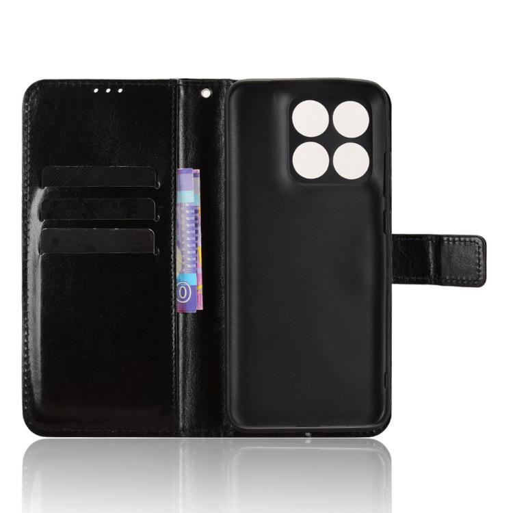 For Motorola Edge 70 Fusion 5G Retro Crazy Horse Texture Vegan Leather Phone Case