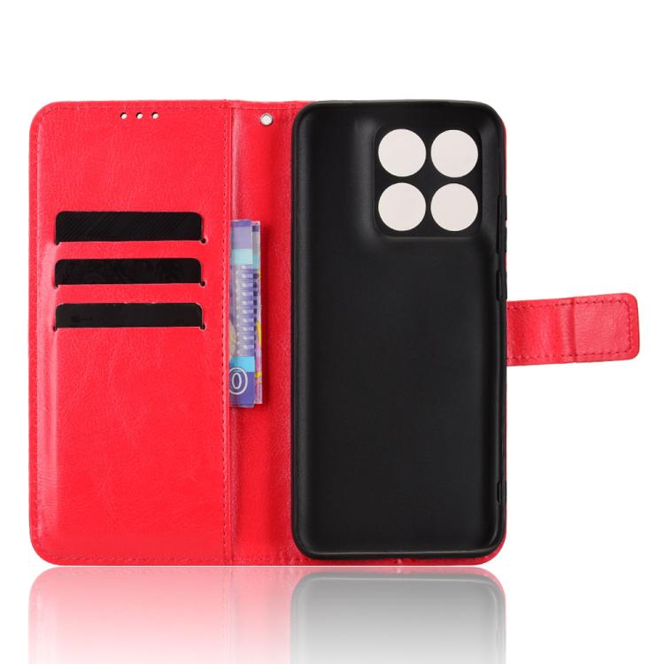 For Motorola Edge 70 Fusion 5G Retro Crazy Horse Texture Vegan Leather Phone Case