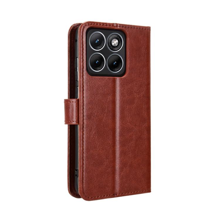 For Motorola Edge 70 Fusion 5G Retro Crazy Horse Texture Vegan Leather Phone Case