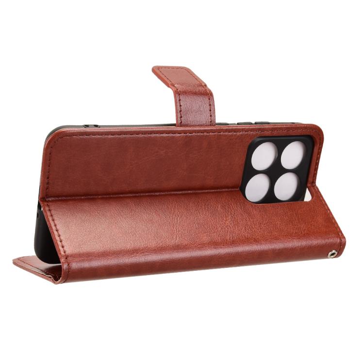 For Motorola Edge 70 Fusion 5G Retro Crazy Horse Texture Vegan Leather Phone Case