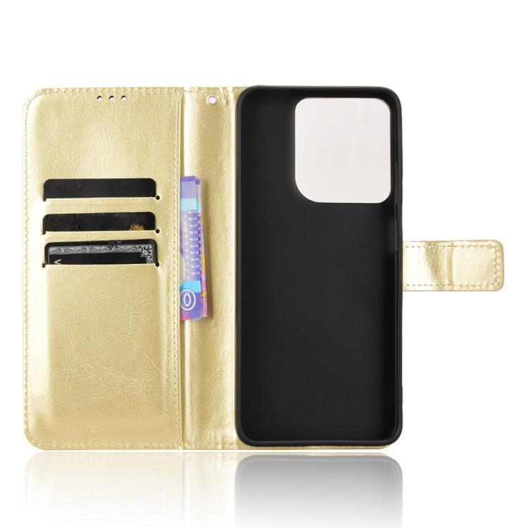 For Motorola Moto G17 / G17 Power 4G Retro Crazy Horse Texture Vegan Leather Phone Case