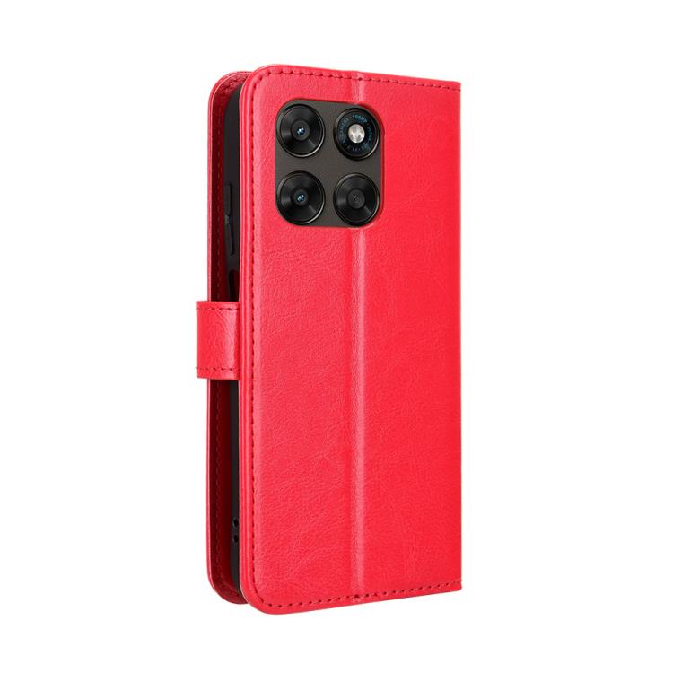For Motorola Moto G67 / G77 5G Retro Crazy Horse Texture Vegan Leather Phone Case