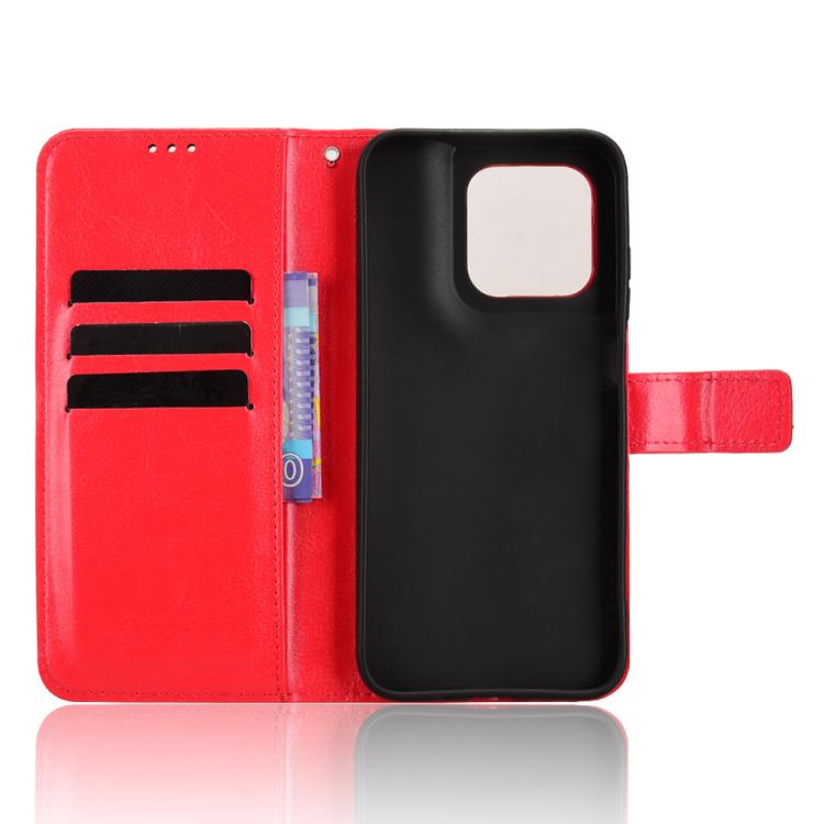 For Motorola Moto G67 / G77 5G Retro Crazy Horse Texture Vegan Leather Phone Case