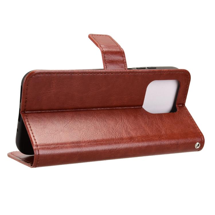 For Motorola Moto G67 / G77 5G Retro Crazy Horse Texture Vegan Leather Phone Case