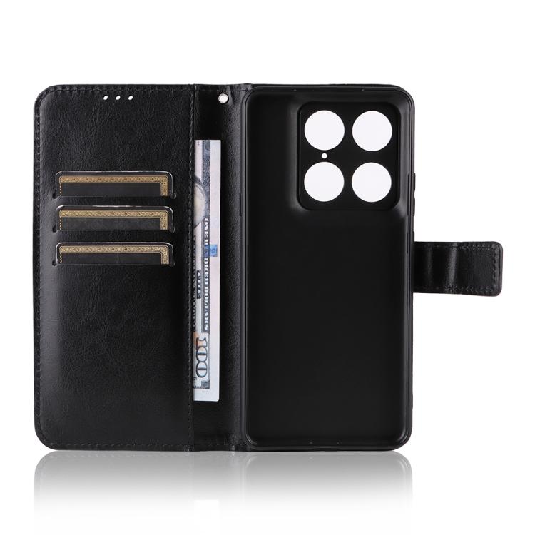For Motorola Moto X70 Air Pro / Signature 5G Retro Crazy Horse Texture Vegan Leather Phone Case