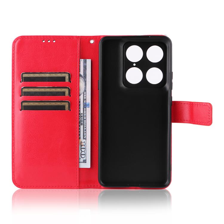 For Motorola Moto X70 Air Pro / Signature 5G Retro Crazy Horse Texture Vegan Leather Phone Case
